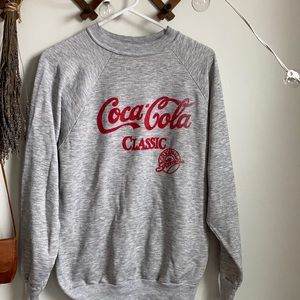 Vintage Coca Cola crew neck sweatshirt